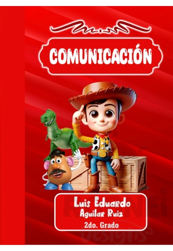 Toy Story Rojo Portada Comunicacion